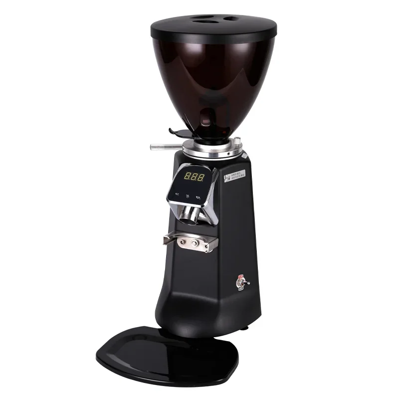 350W Coffee Grinder, Touch Control, Transparent Bean Hopper, Lightweight and Compact