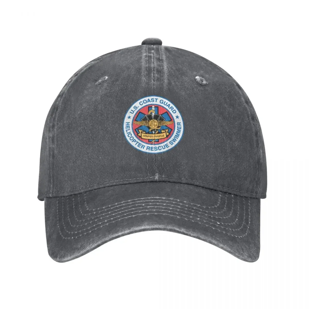 Coast Guard Advanced Rescue Swimmer School Baseball Cap Sun Cap Visor Boy Child Women's