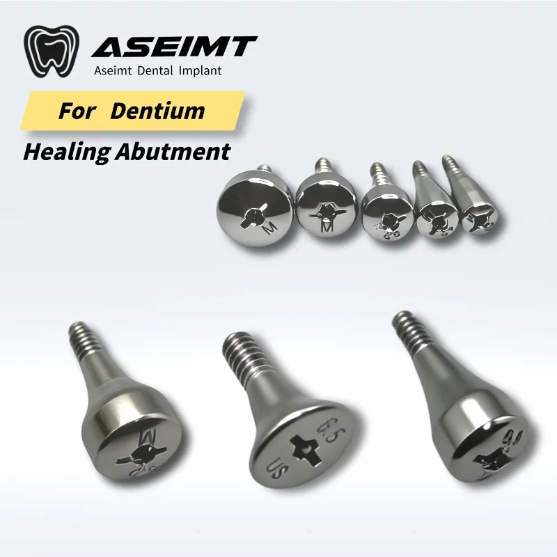 

Зубной имплантат: Восстановительная каппа Dentium Healing Abutment TC4ELI из титана, индивидуальная OEM/ODM-изготовление