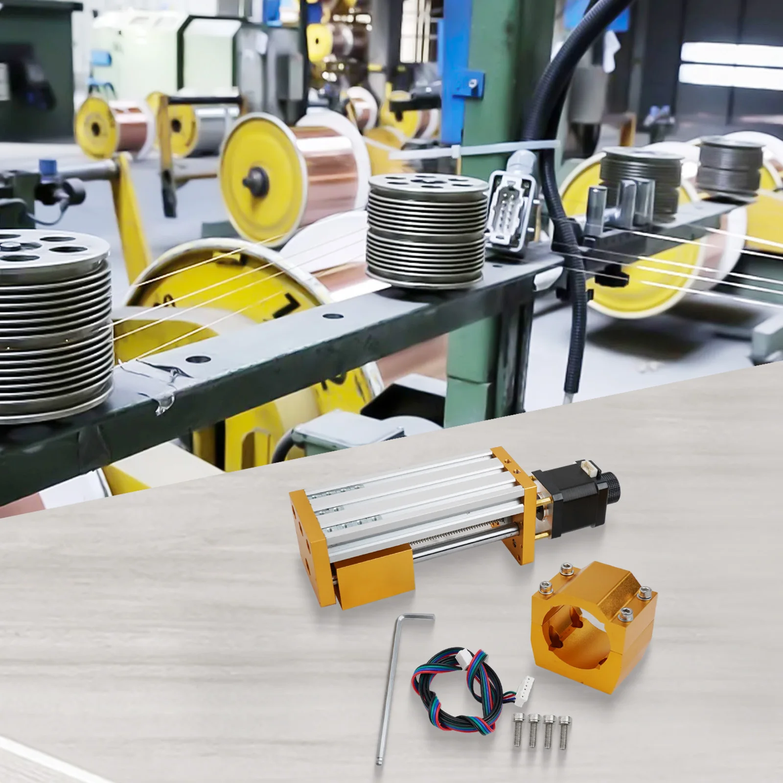 Comfortable User Experience CNC Machine Slide High Slide Resistant To Damage Bonus Hex Wrench For 85mm  Comfortable