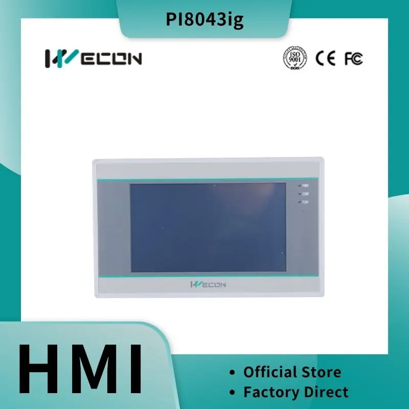 Wecon 4.3-inch IoT HMI Touch Screen PI8043ig