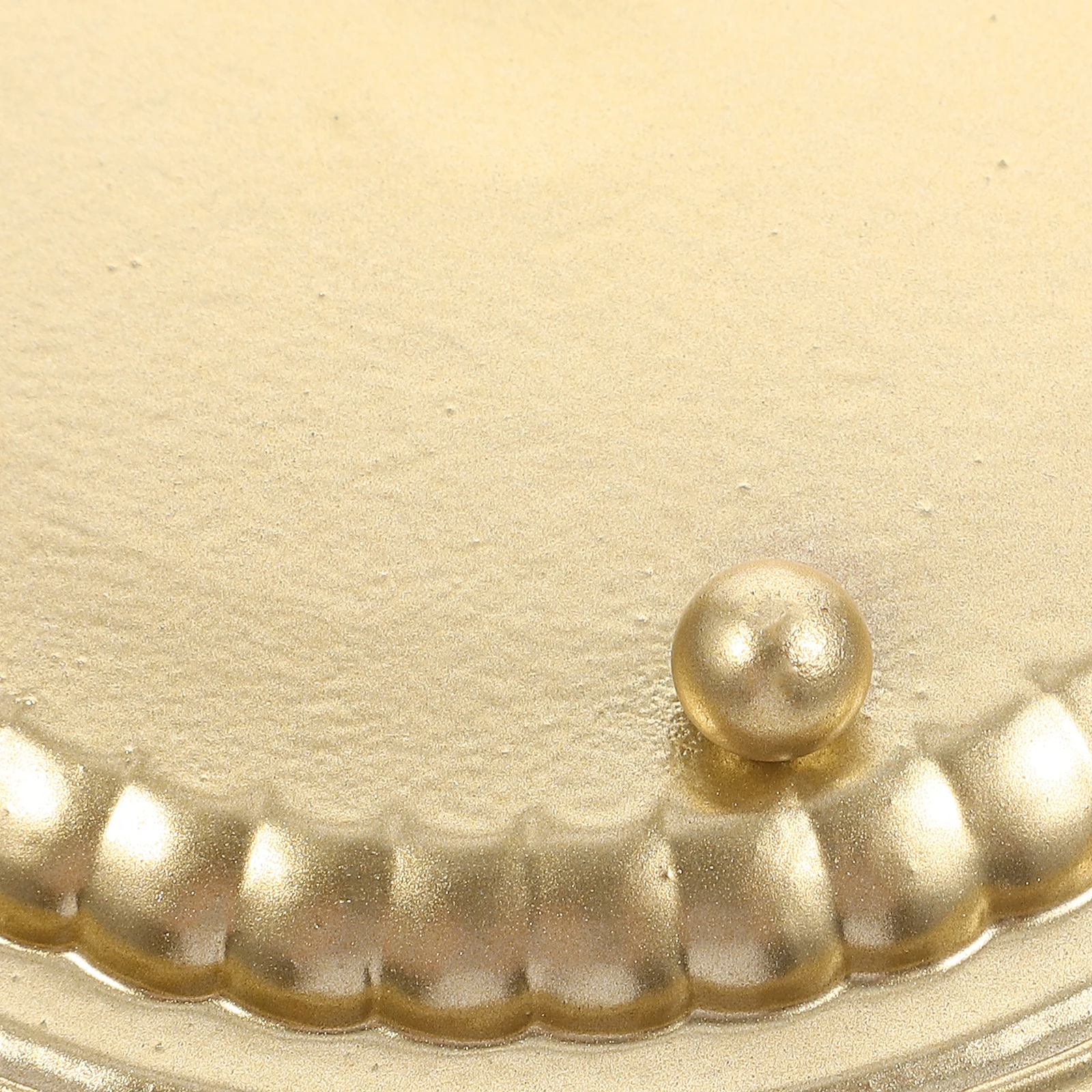 

Premium Multi-Use Serving Plate for Food Fruit Salad Cake Dessert Holder Elegant Decorative Metal Tray for Home Party