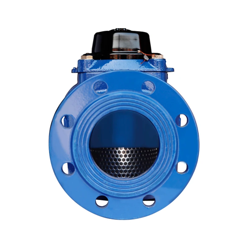 Ductile Cast Iron Removable Dry Type Water Flow Meter Multi-jet Vertical Woltmann  