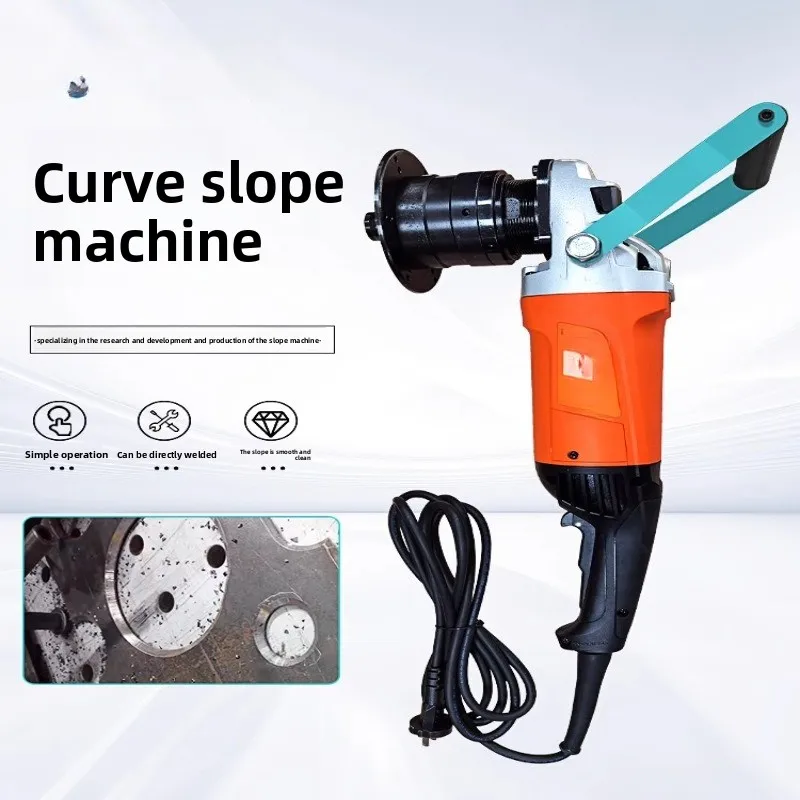 

Beveling machine Handheld electric flat chamfering milling machine Stainless steel plate Carbon steel round tube