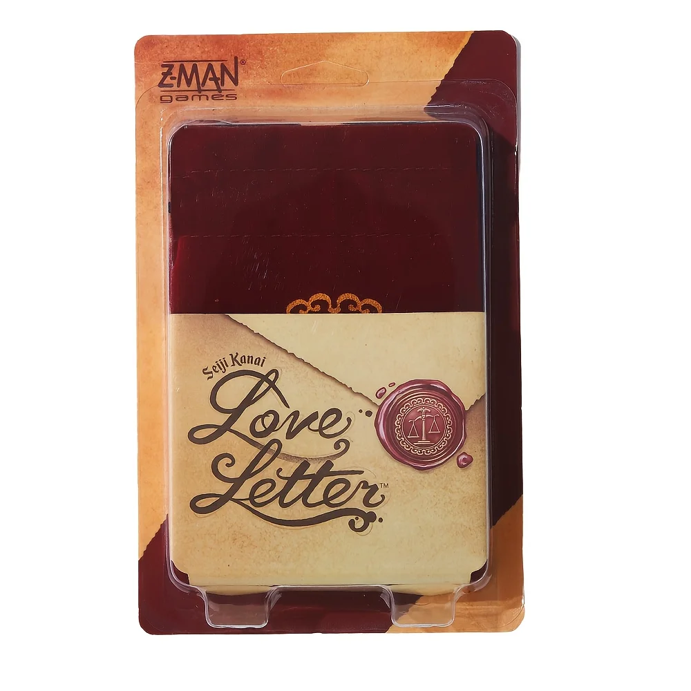 

Карточная игра Z-Man Love Letter, 2-6 игроков, высококачественные карточные игрушки, время игры более 20 минут, настольная игра для пар