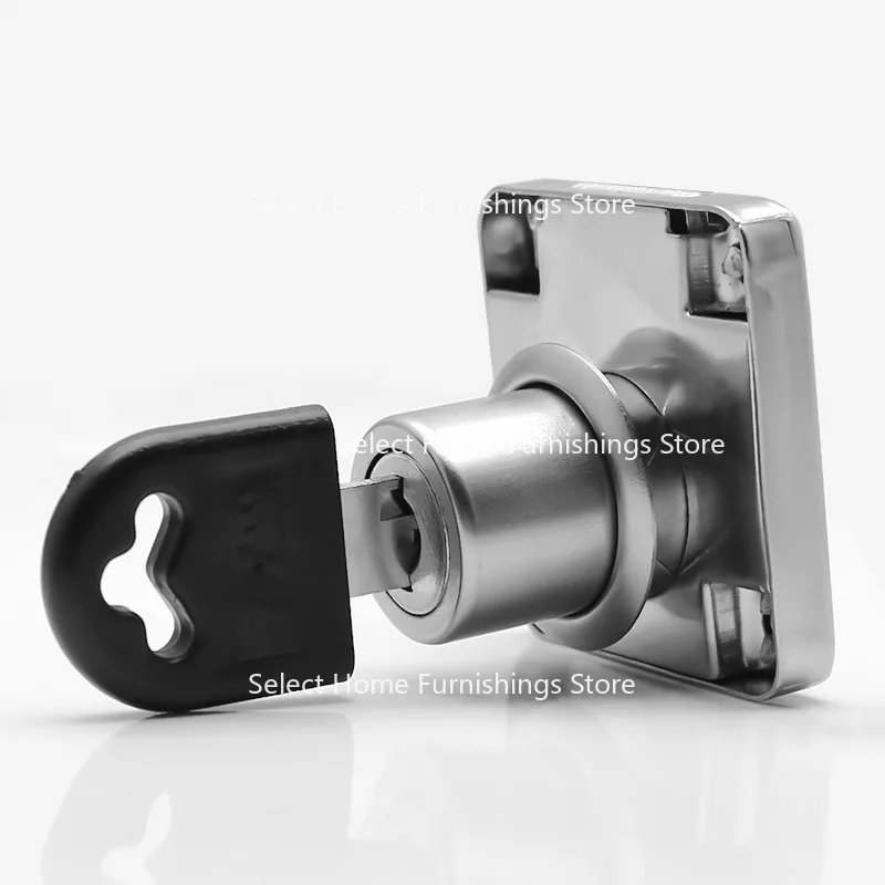 Suitable for Desk Drawer Lock Wardrobe Extended Cabinet Furniture Glass Bedside File Bookcase Solid Lock