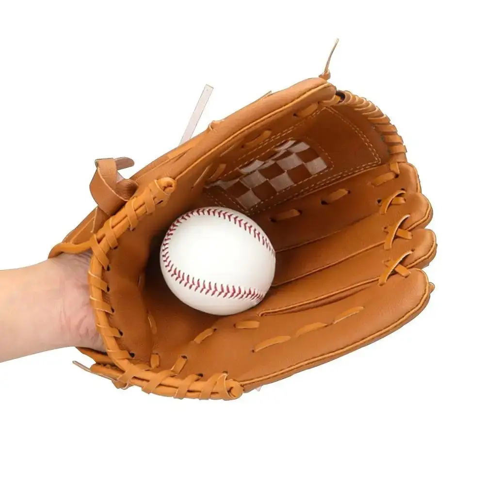 Children Baseball Glove 10.5inch PU Batting Gloves Softball Practice Equipment Baseball Training Competition Glove For Kids