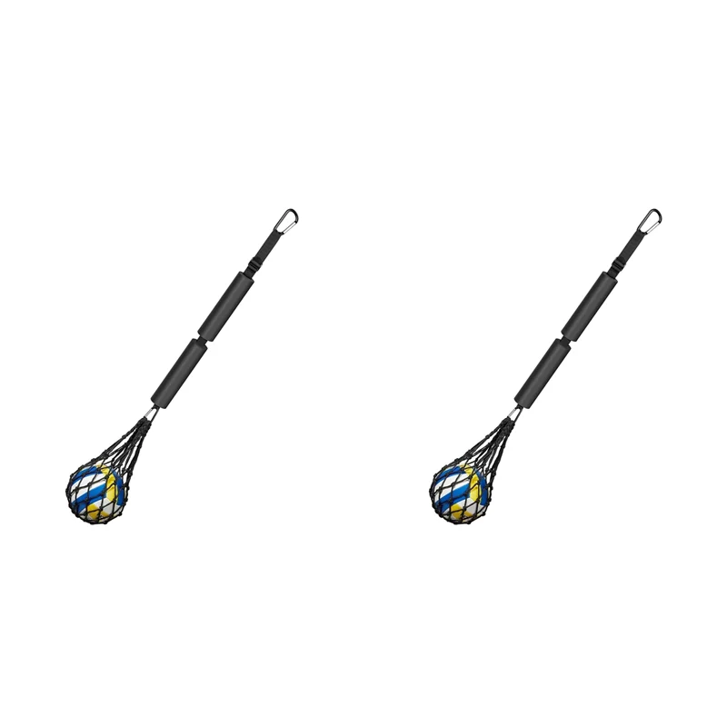 

【BIG SALE】2X Volleyball Spike Trainer, Serving Trainer Volleyball Attack Trainer, Self-Training Volleyball Resistance Band