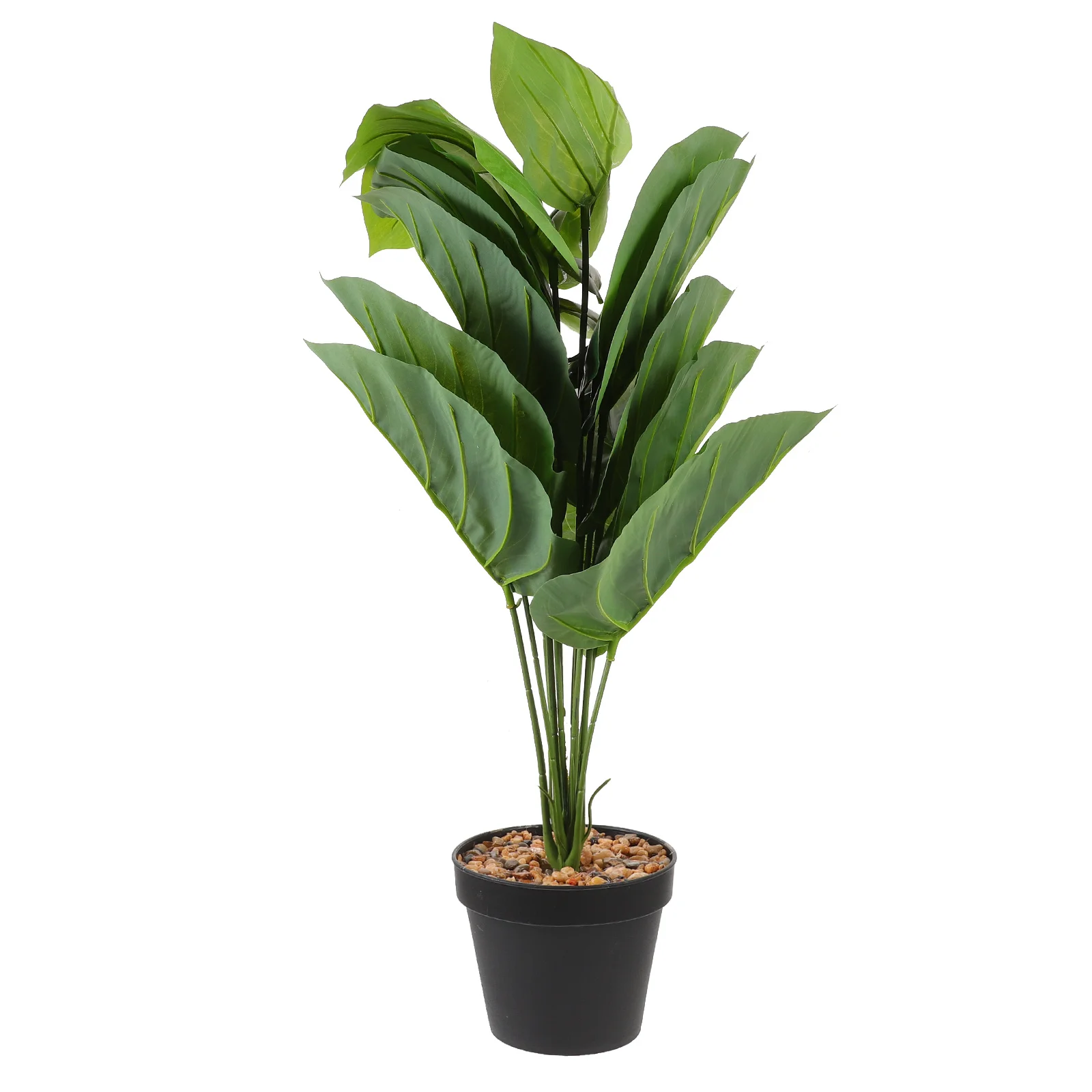 

Artificial Faux Leaves For Simulation Plants Home Office Decor Desktop Shelf Balcony Plastic Plants Fake Grass