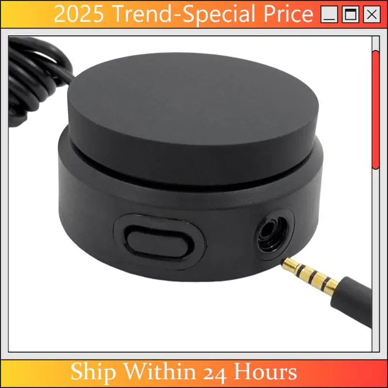 

CHYY Top Black USB Controller Cable For A10 A40 QC35II QC45 Headphone Micphone/Volume Control