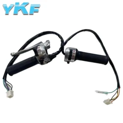 Black DAX CT70 Motorcycle Throttle and Clutch Kit For CT70 1976-78 CT70 Trail