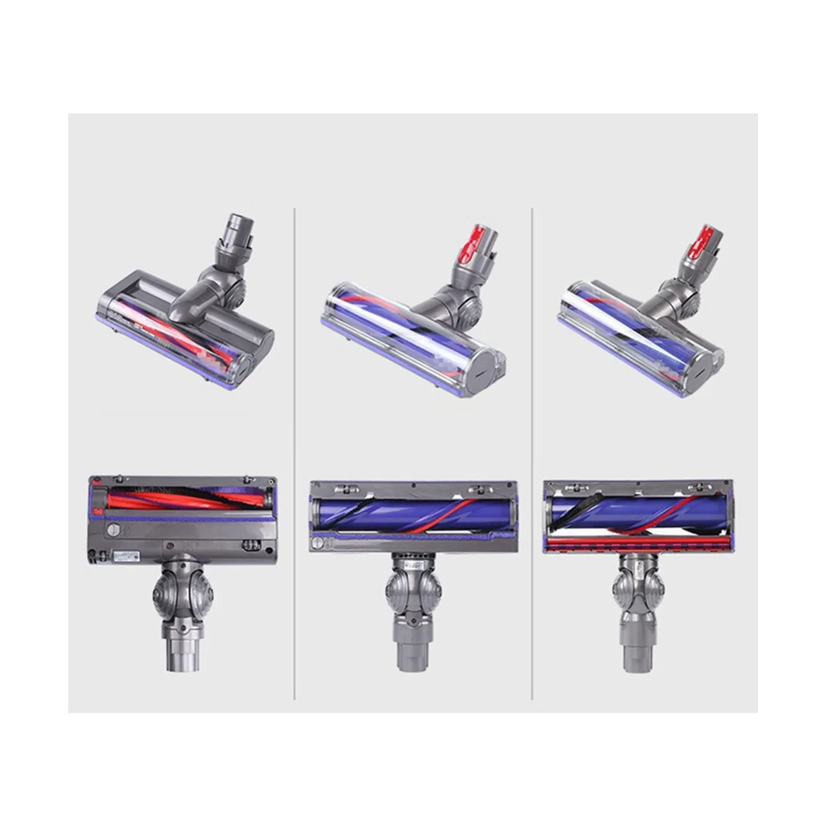 진공 청소기용 직접 드라이브 흡입 헤드, 양면 전송 인터페이스 커버, V6V7V8V10V11, 20W35W50W