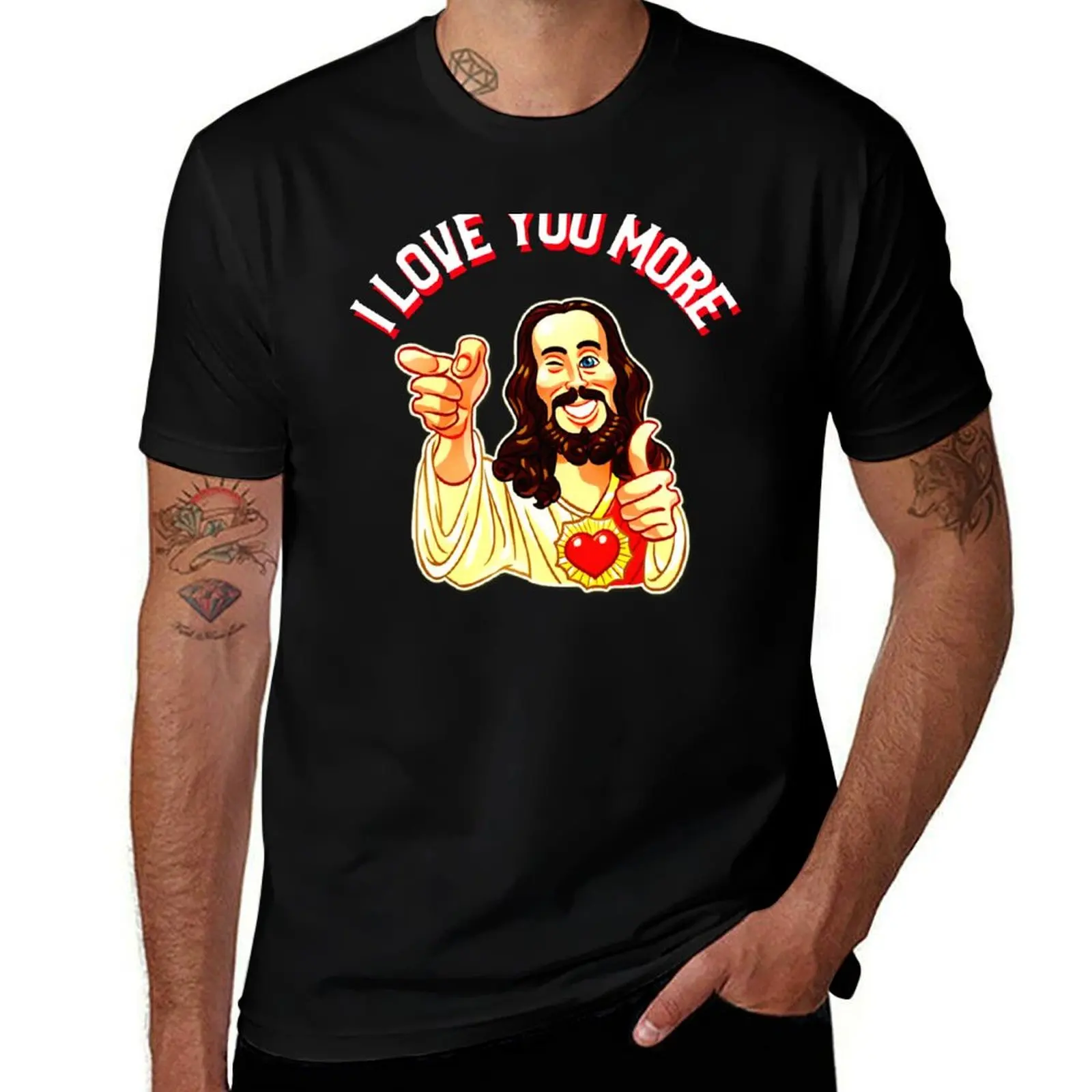 

Jesus I love you more T-Shirt plus size tops new gifts and t-shirts Clothing men tshirt
