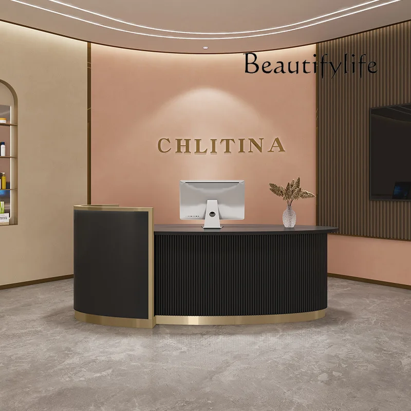 صفحة الخروج لصالون التجميل متجر الملابس عداد بار الطلاء منحني الجمال الطبي مكتب استقبال الأسنان دليل العداد