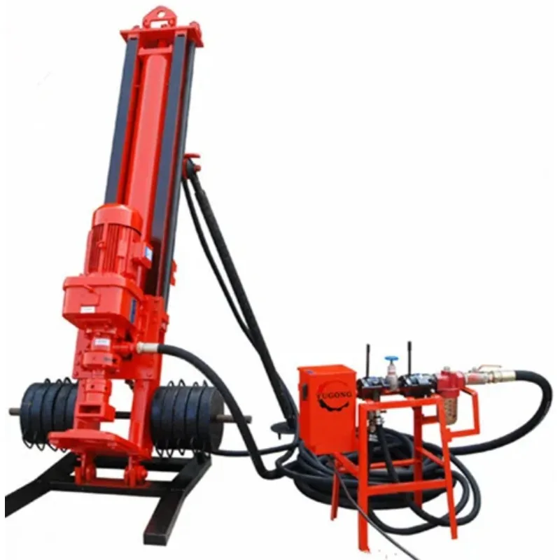 Hard Rock Drill Equipment Man Small Portable Slope Dth Blast Hole Drilling Rig Hydraulic Dth Drill Rig Factory For Sale