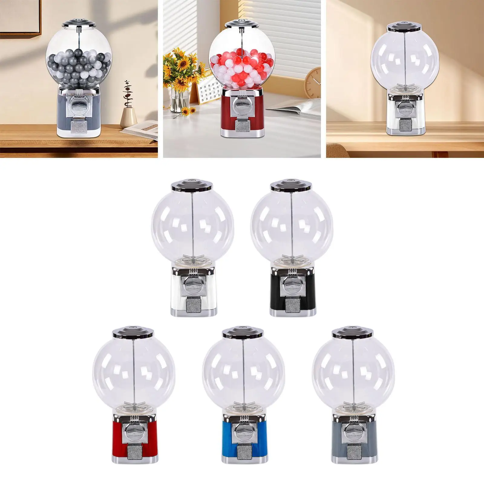 

Coffee Pod Holder Vending Machine Sweet Dispenser Piggy Bank for Countertop