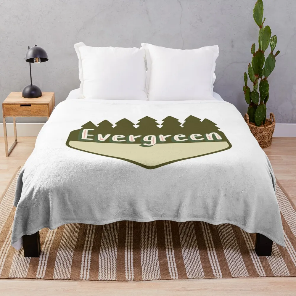 Evergreen - feel good design Throw Blanket Kid'S Thin Blankets