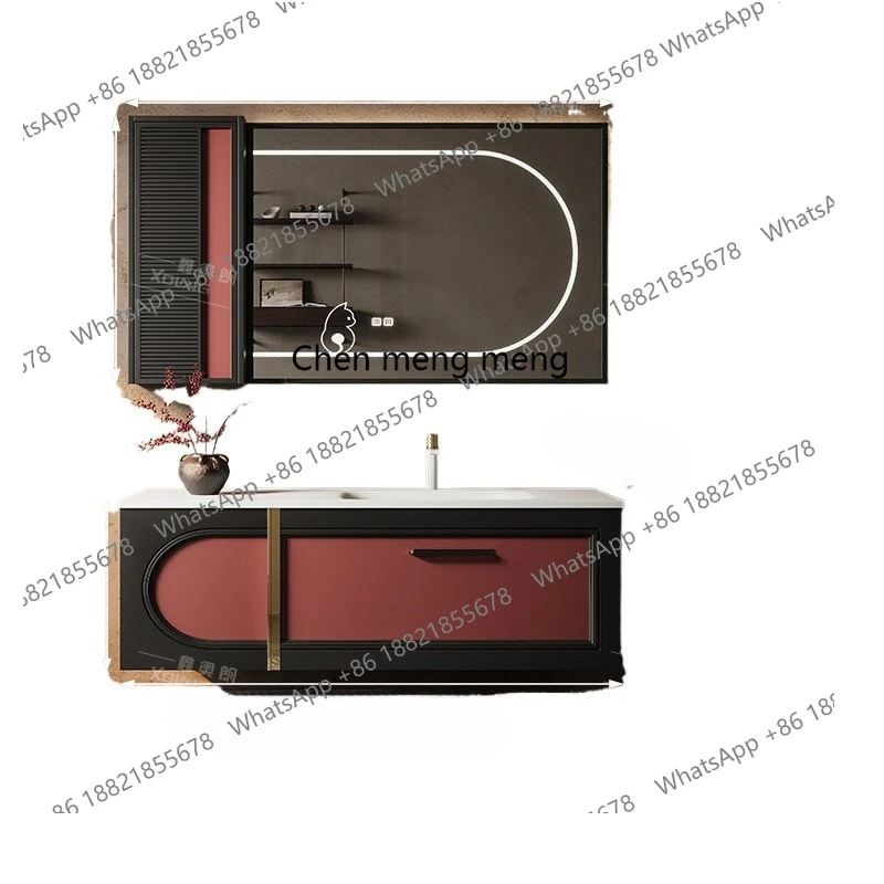 

Французский ретро шкаф для ванной комнаты, комбинированный дубовый туалет, умывальник, шкаф для умывальника