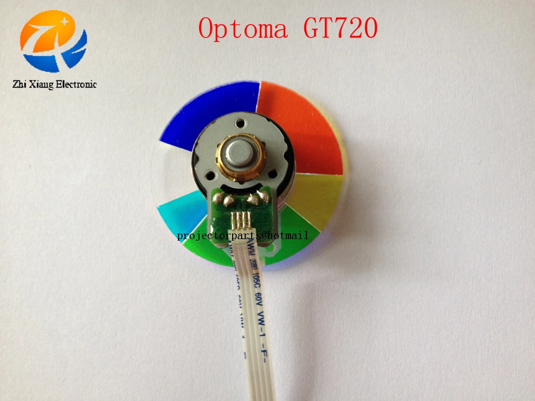 Nowa oryginalna kolorowa kierownica projektora do Optoma GT720 części do projektora OPTOMA GT720E color wheel darmowa wysyłka