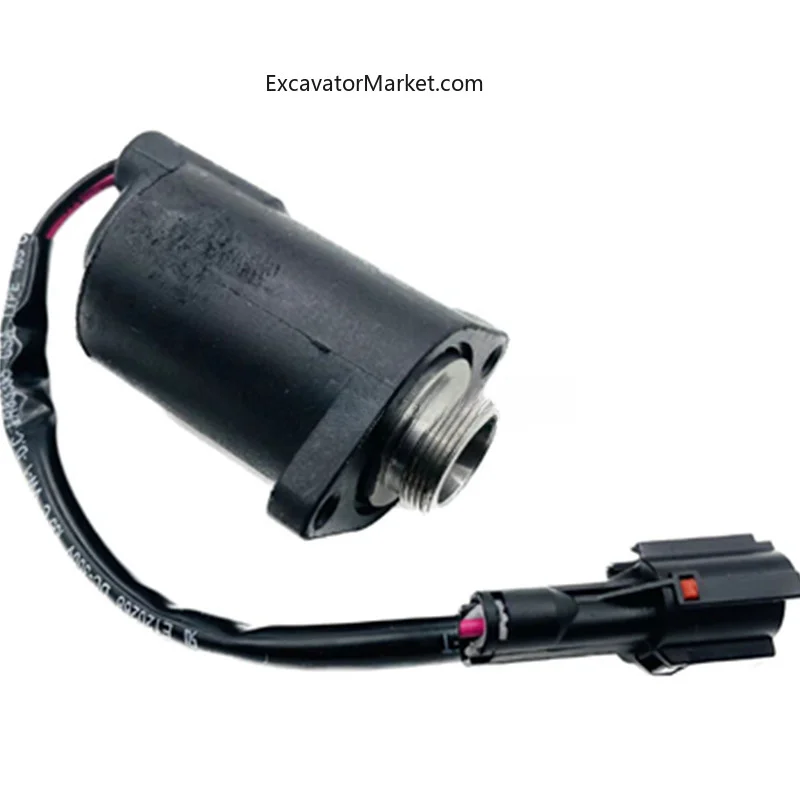 For CASE CX SUMITOMO SH Five-way valve 200 210-5A5 Solenoid valve Safety lock Rotary solenoid valve Excavator Spare