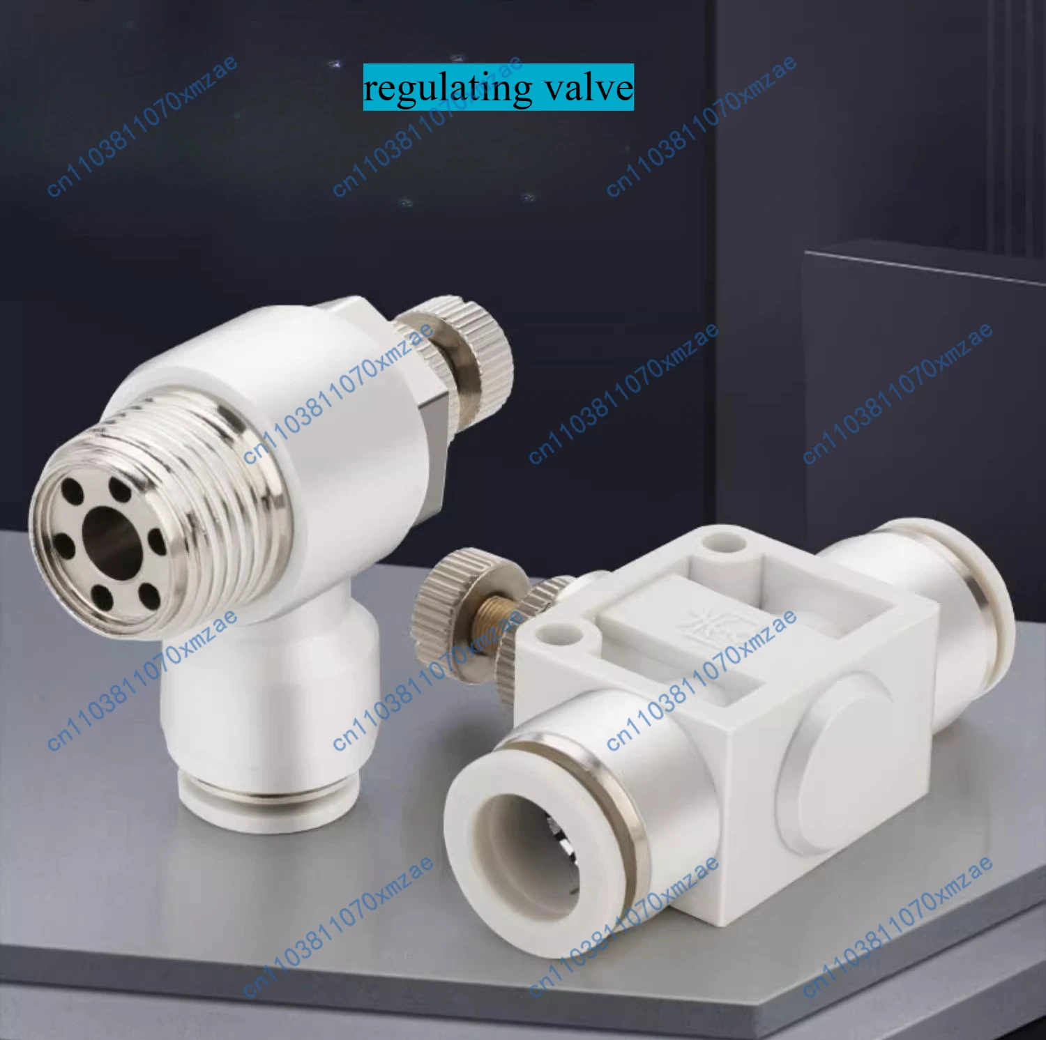 

10 шт. SL пневматический быстроразъемный трубопроводный клапан SA клапан управления скоростью дроссельной заслонки 10-01/12-02/3/6-M5 регулирующий клапан