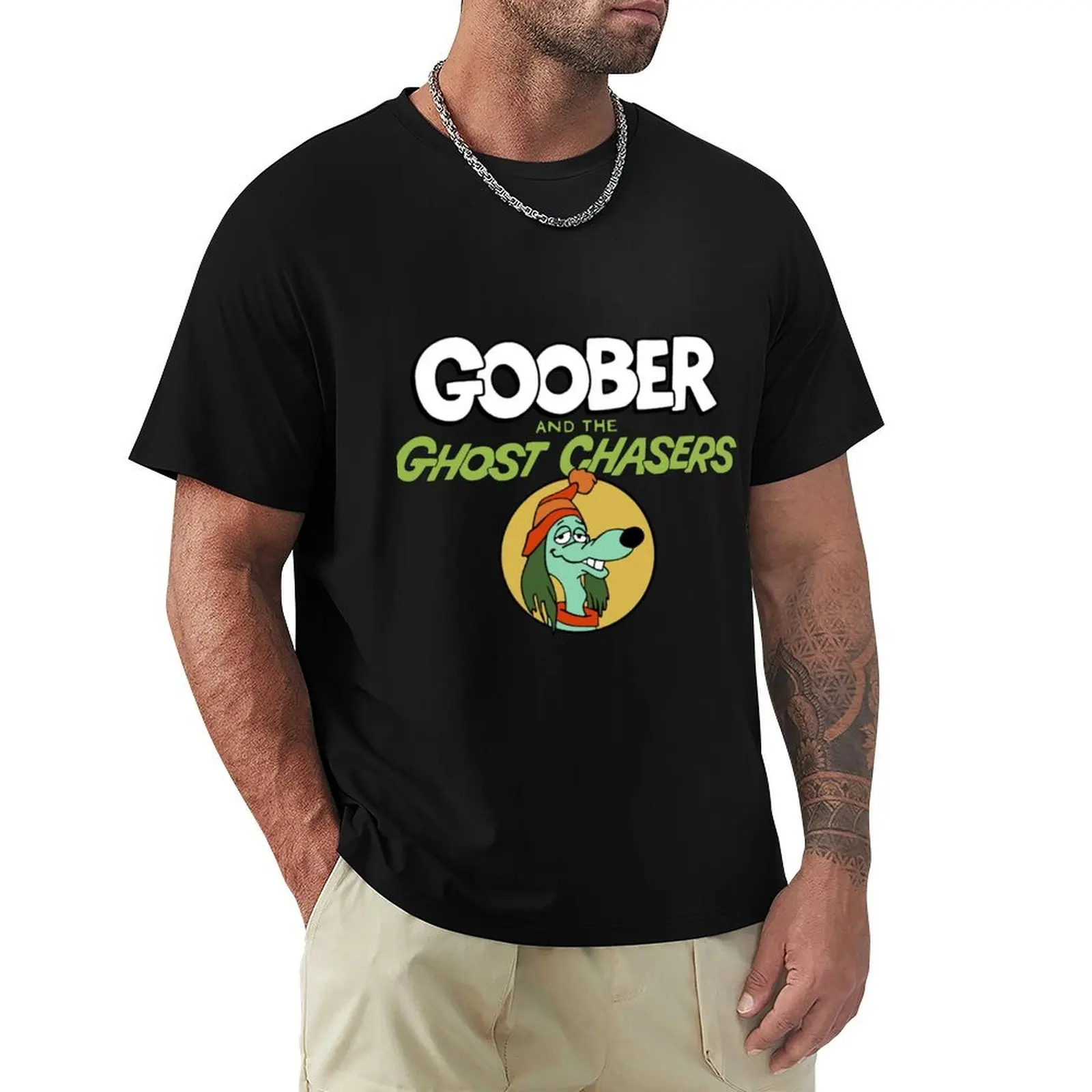 

Goober and the Ghost Chasers Classic . T-Shirt boys animal print sublime hippie clothes mens graphic t-shirts big and tall