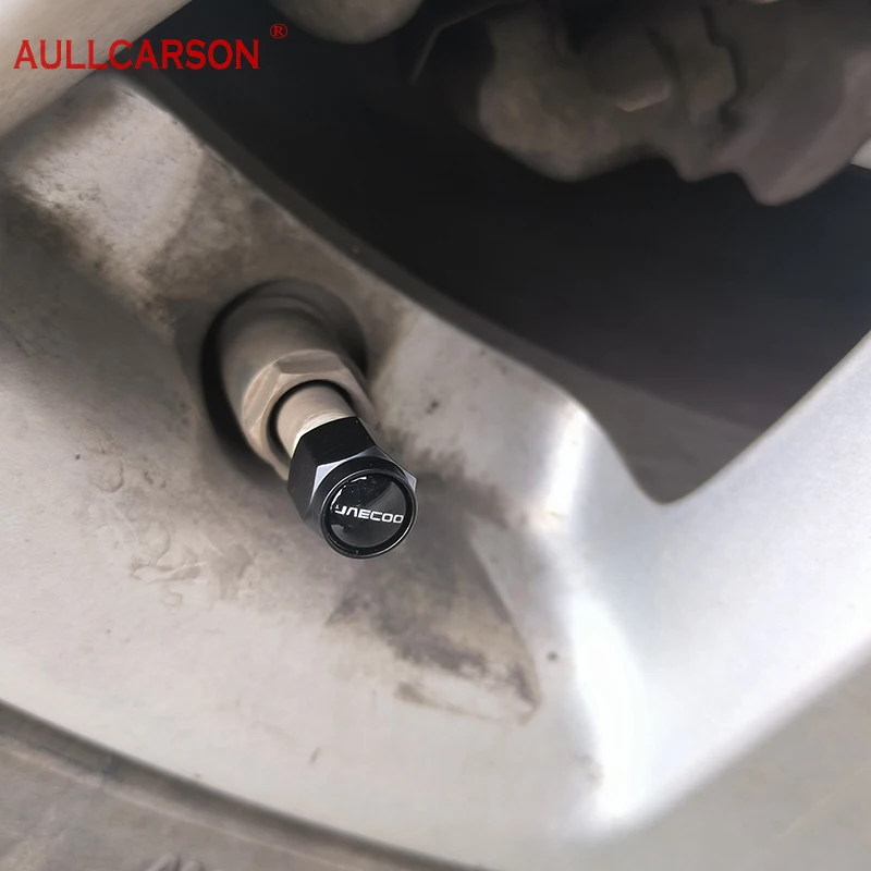 New Alloy Material For Chery Jaecoo J7 J8 J5 6 Car Wheel Tire Air Valve Caps Stem Cover With Brand Accessories 4 Pieces