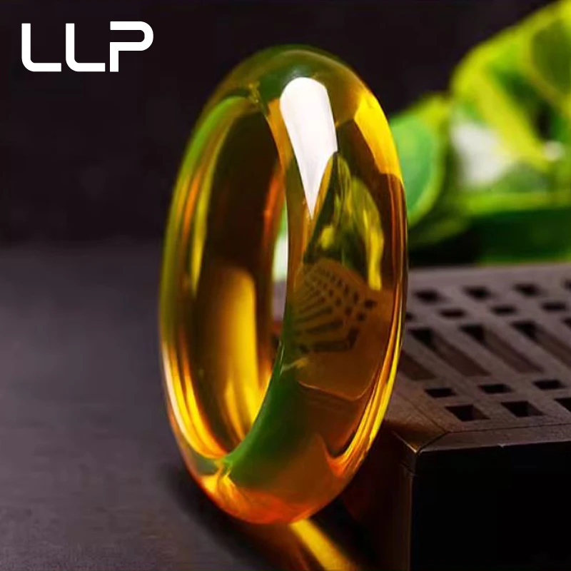 المياه المكسيكية الطبيعية عالية الكهرمان الأزرق الحجر الخام شمع العسل سوار مزاجه امرأة أنيقة مثير فتاة هدية عيد #6