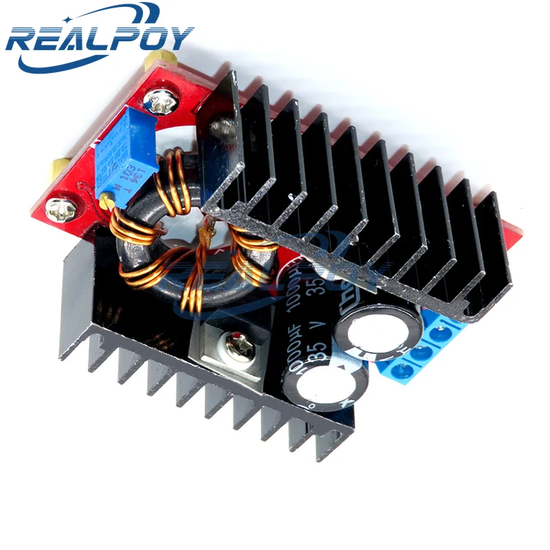 10-30V to 12-35V Step Up 150W 10A DC DC Boost Converter Car Power Supply Module LED Driver Charger Adjustable Voltage Regulator