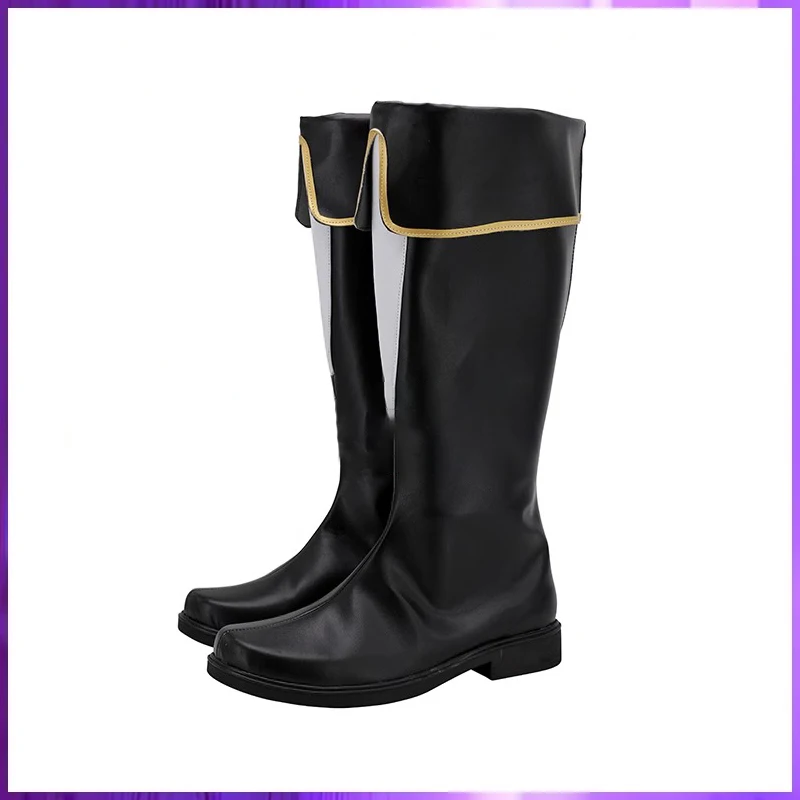 Yami sukehiro cosplay sapatos botas adereços anime trevo preto role play desempenho adereços halloween natal carnaval homem