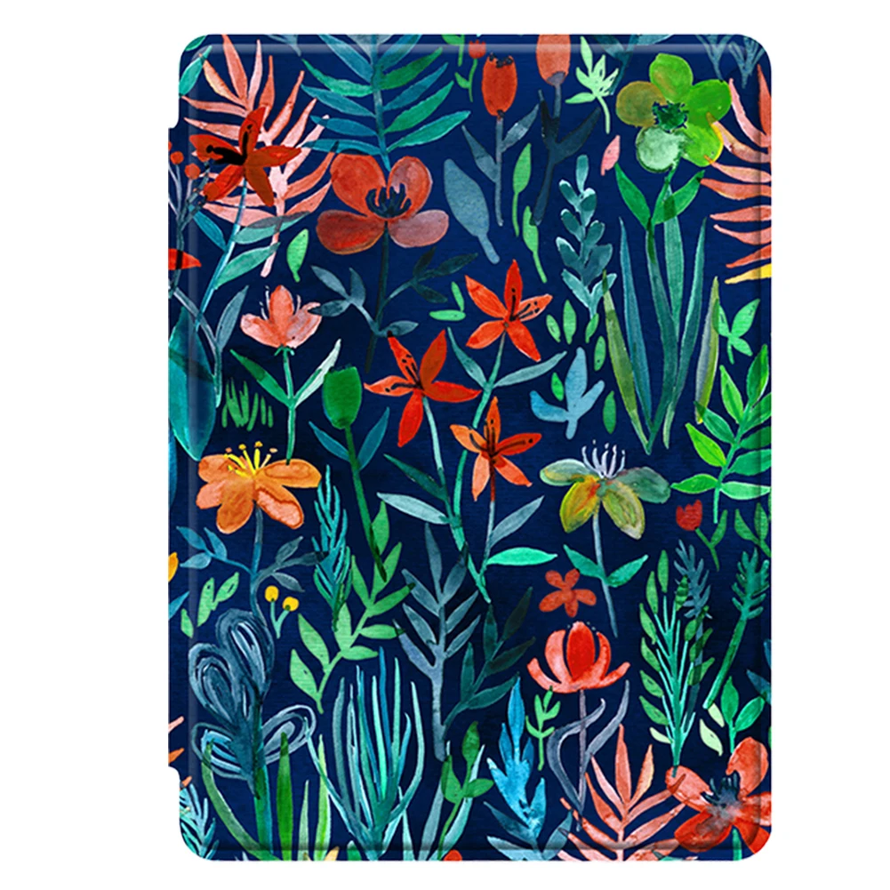 킨들 페이퍼화이트 12세대 2024 7인치 전자책 케이스용 PU 가죽 케이스 (자동 절전/웨이크 기능 포함)