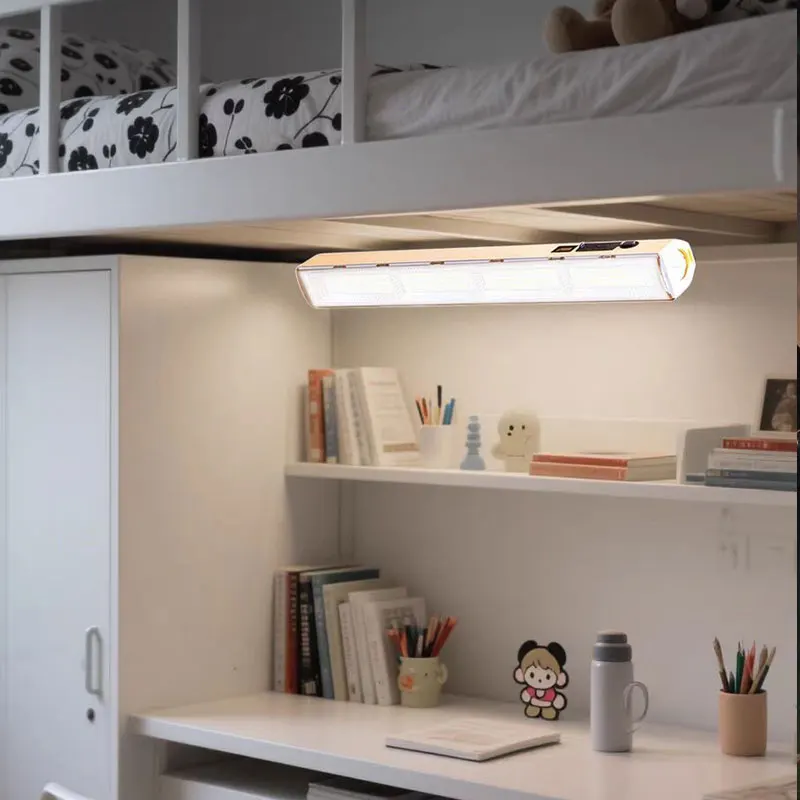 

USB перезаряжаемая портативная рабочая лампа для кемпинга, наружное освещение, лампа с регулируемой яркостью, магнитный рабочий светильник с крючком, инструменты для кемпинга