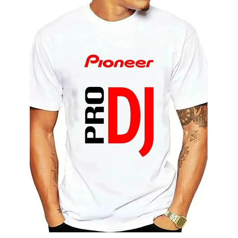 PIONEER DJ T-SHIRT Men CDJ DDJ DJM 2000 1000 NEXUS Play Women T Shirts Funny Prints Tops Tee Summer Cotton Oversized T Shirt