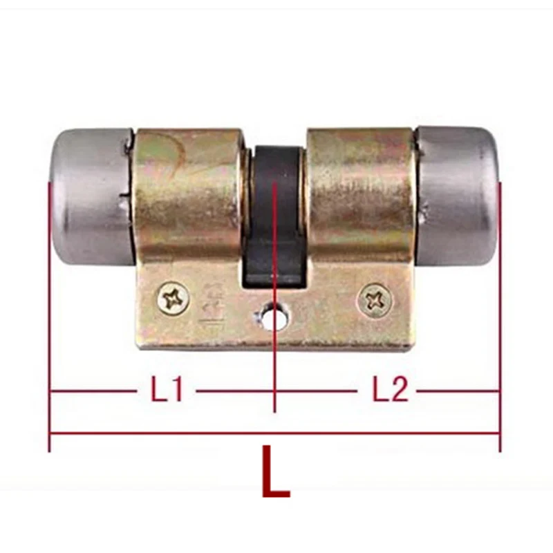 Security Door Lock Core AFS Security Vintage Entrance Exterior Door Lock Cylinder  Pull Handle Lock Body Universal