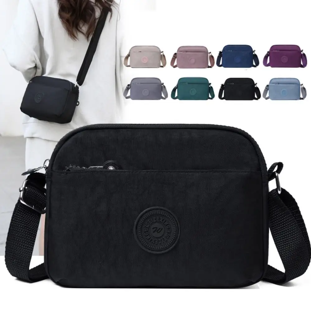 Luxury Bag Women Nylon High Quality Messenger Bags Travel Solid Casual Crossbody Bag Female Shoulder Bag Wallet