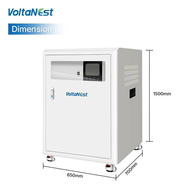 VoltaNest Mobile All in One 8kW-12kW 20-50kWh Solar Energy Storage System Residential PV ESS Home Battery with Inverter