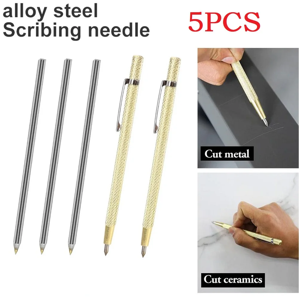 Pen Cutting Pen Carbide Construction Cutter Diamond Gold And Silver Hard Metal Lettering Pen Scratch-resistant