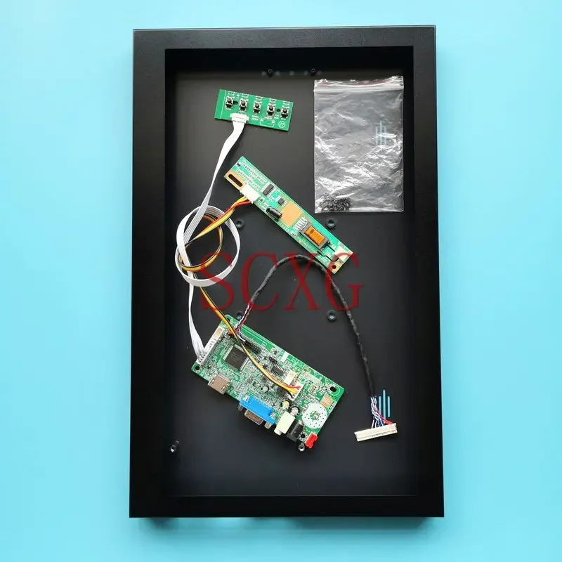 

Fit LP154W01-TLA1 TLD2 TLF1 TLAA TLE1 TLH1 TLB5 1280*800 Kit 30-Pin LVDS Metal Case+58C Controller Board 1CCFL 15.4" LCD Monitor