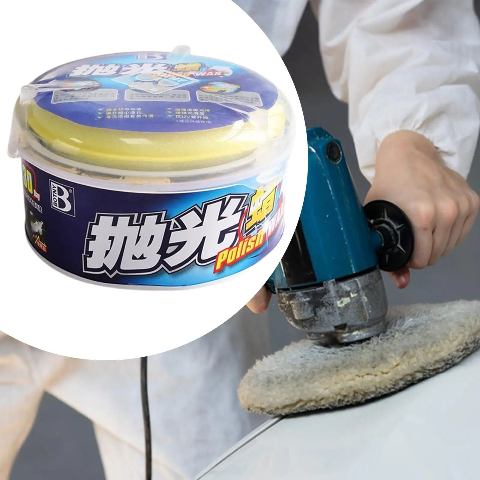 Polishing Wax for Car Paint Surface Cleaning Stain Removal Oxidation  Scratch Removal Gloss Repair Products Grinding Paste