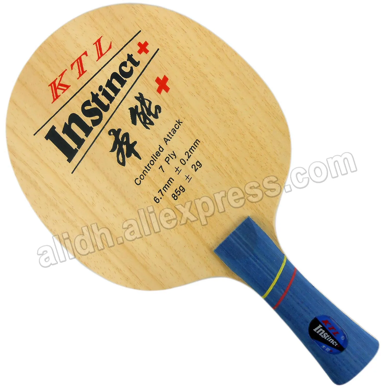 

KTL Instinct + L-1009 L1009 L1009 Управляемая атака Лезвие для настольного тенниса Shakehand для ракетки для пинг-понга