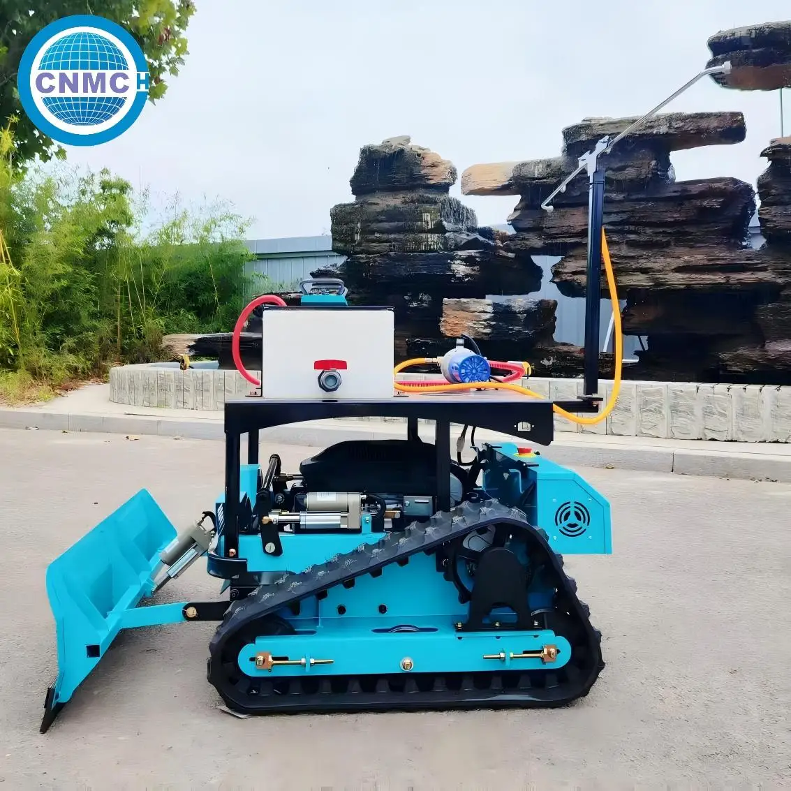 

Робот-газонокосилка для стрижки травы, высококачественная газонокосилка, индивидуальная настройка, дистанционное управление, кусторез, сертифицирован CE, с функцией распыления