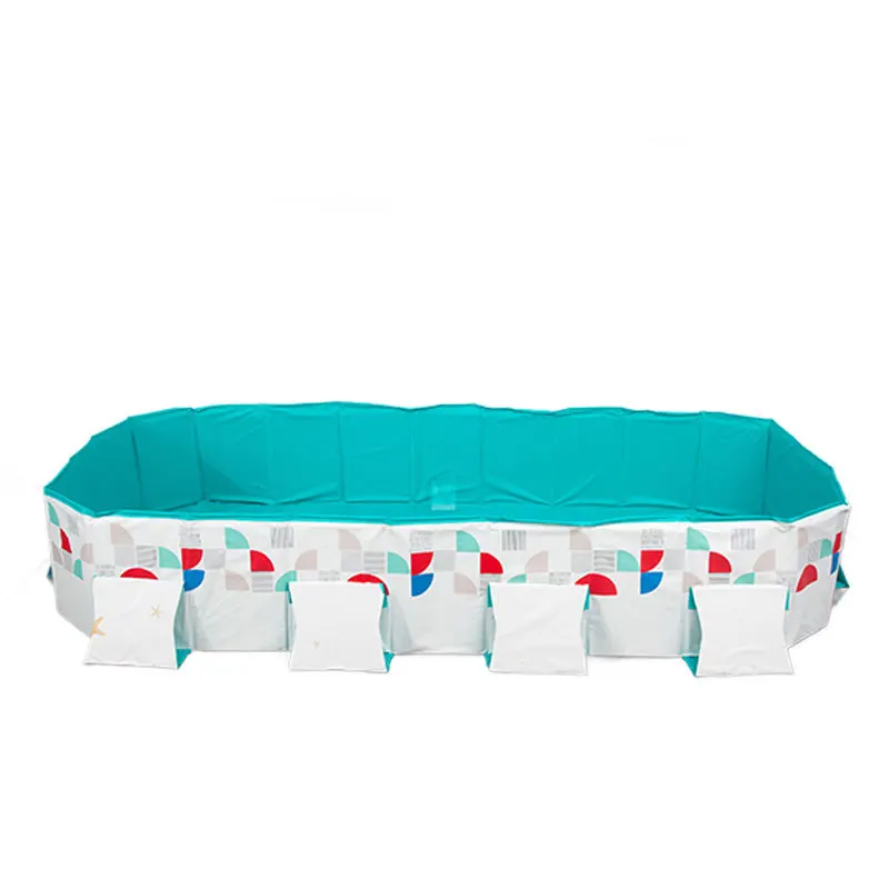 

Modern Design Non-Inflatable PVC Foldable Children's Swimming Pool New Outdoor Household Play Pool for Babies and Kids