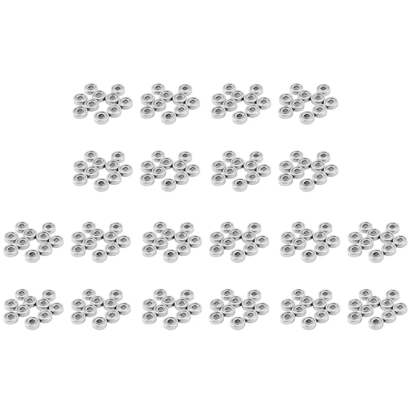 

HHTL 200 шт. миниатюрный герметичный металлический экранированный метрический радиальный шарикоподшипник Модель: 604 ZZ 4X12x4 мм