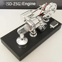 Stirling Engine Generator Model DIY Physics Experiment Power Generation Model Creative Gift Toy Engine