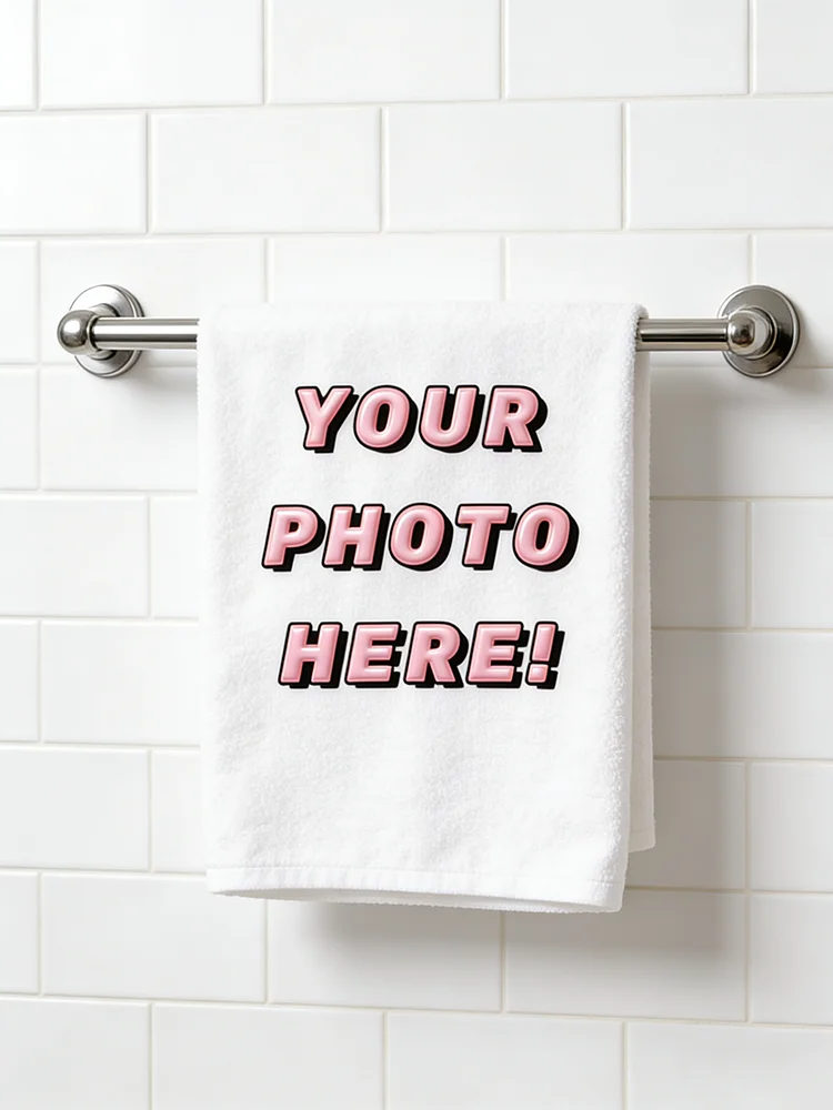 ผ้าขนหนูพิมพ์ลายตามสั่ง 1 ชิ้น - Home Bathroom Images บทวิจารณ์และราคา