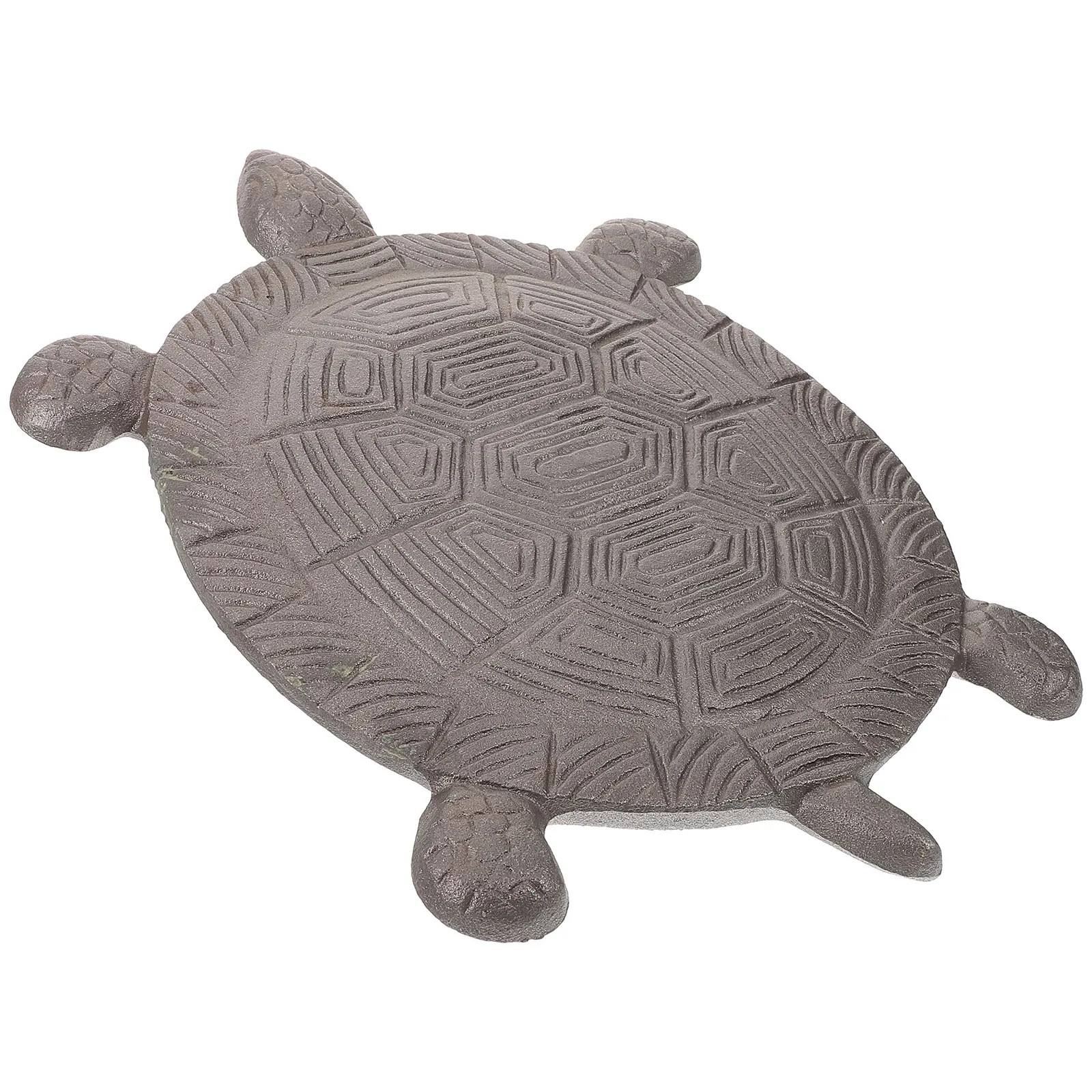 

Cast Iron Turtle Accessories 34x26cm Stepping Stone Garden Pathway Outdoor Decor Sculpture Walkway Stones Gifts