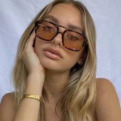 Retro Square Sunglasses Women Men Designer Vintage Sun Glasses Female Male Fashion Shades Mirror Punk Outdoor Oculos De Sol