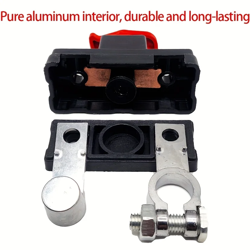 Batterie-Trennschalter Auto Manuell Automatisch Schutzschalter Leckschutz Universal 12V/24V Autozubehör Stromunterbrecher Auto, Batterieschutzschalter, universelles Autozubehör, elektrische Sicherheitssysteme, automati – Detail 5