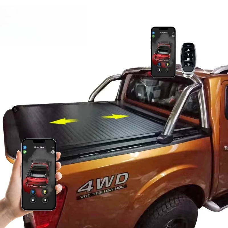 Pickup Automatic Roller Shutter Electric Retractable Truck Bed Cover Roller Lid for Nissan Navara Np300 2005-2021 2