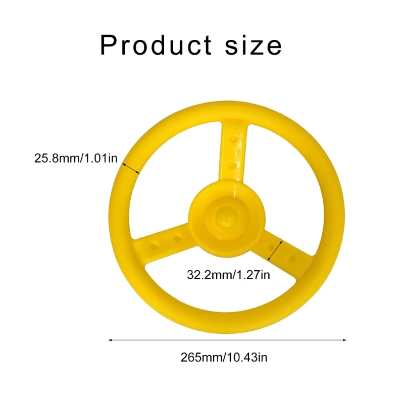 Playgrounds Steering Swingset Playset Toy Plastic Ship Playgrounds Accessories Easily Install